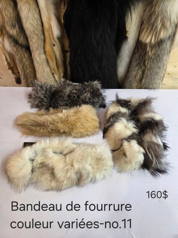 Bandeau de fourrures