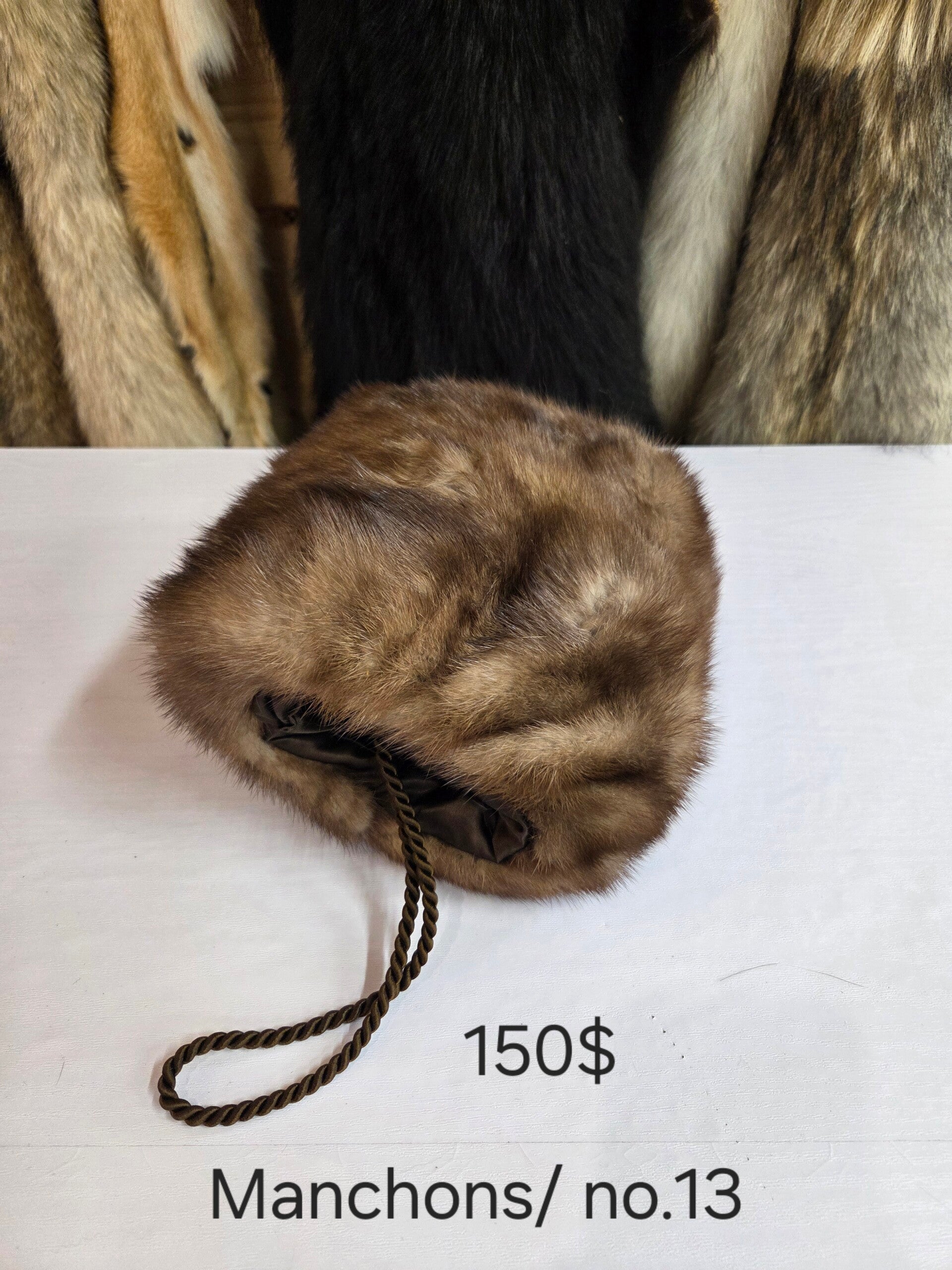 Accessoires fourrures variées