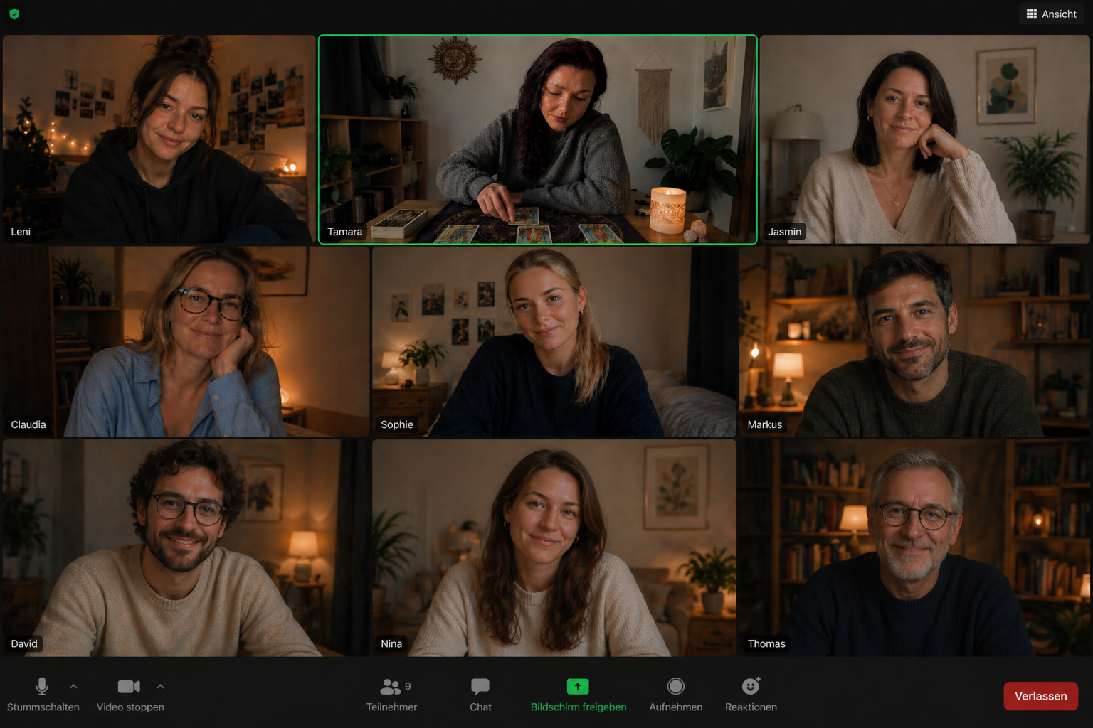 Große "Kollektiv" Gruppe
