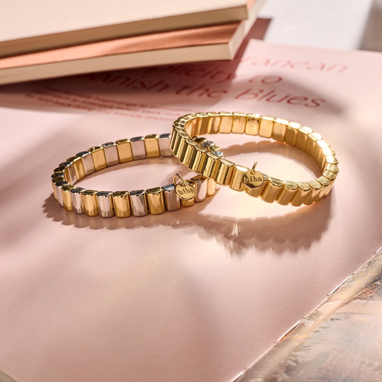 Armband goudkleurig Biba 55414