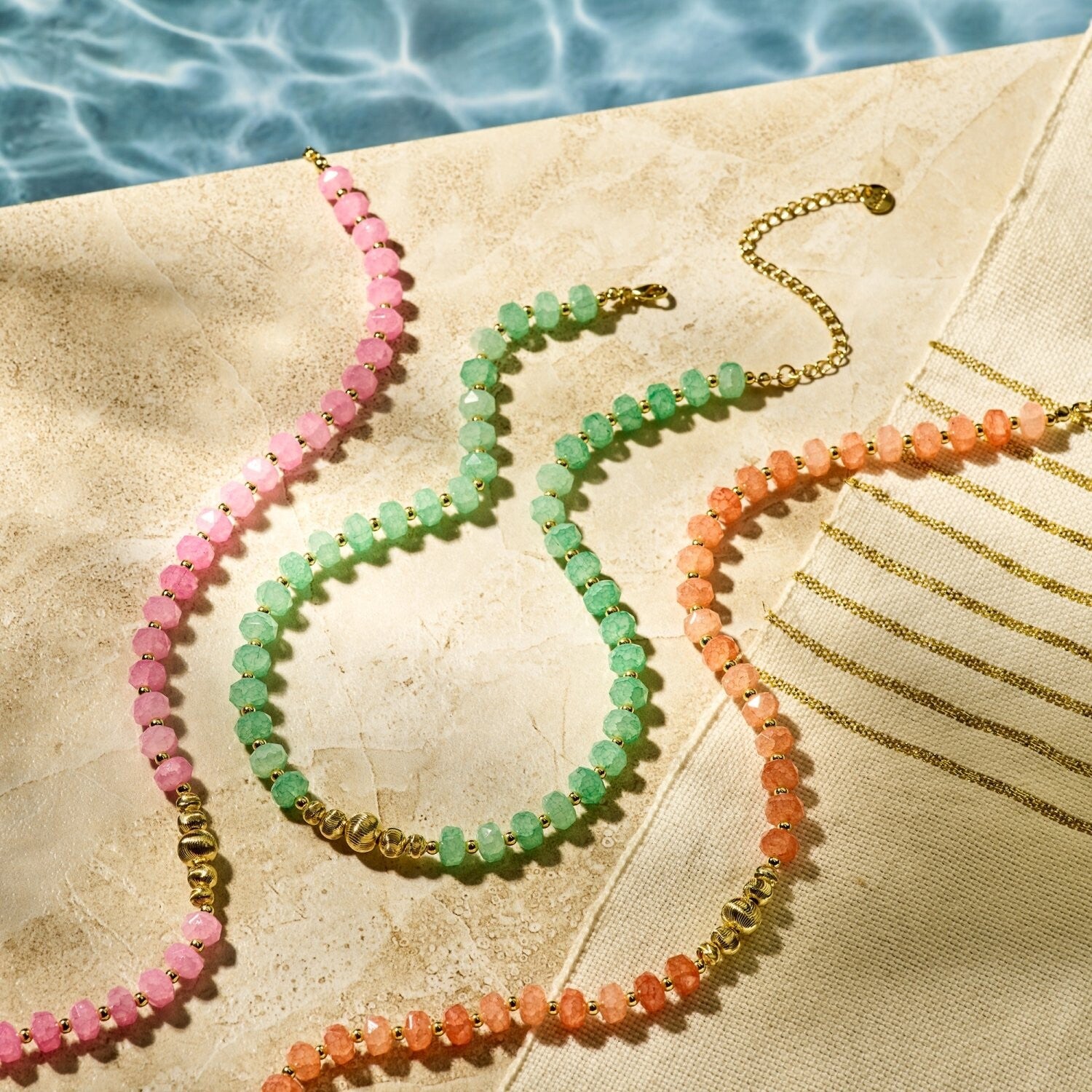Ketting kralen Biba 61796