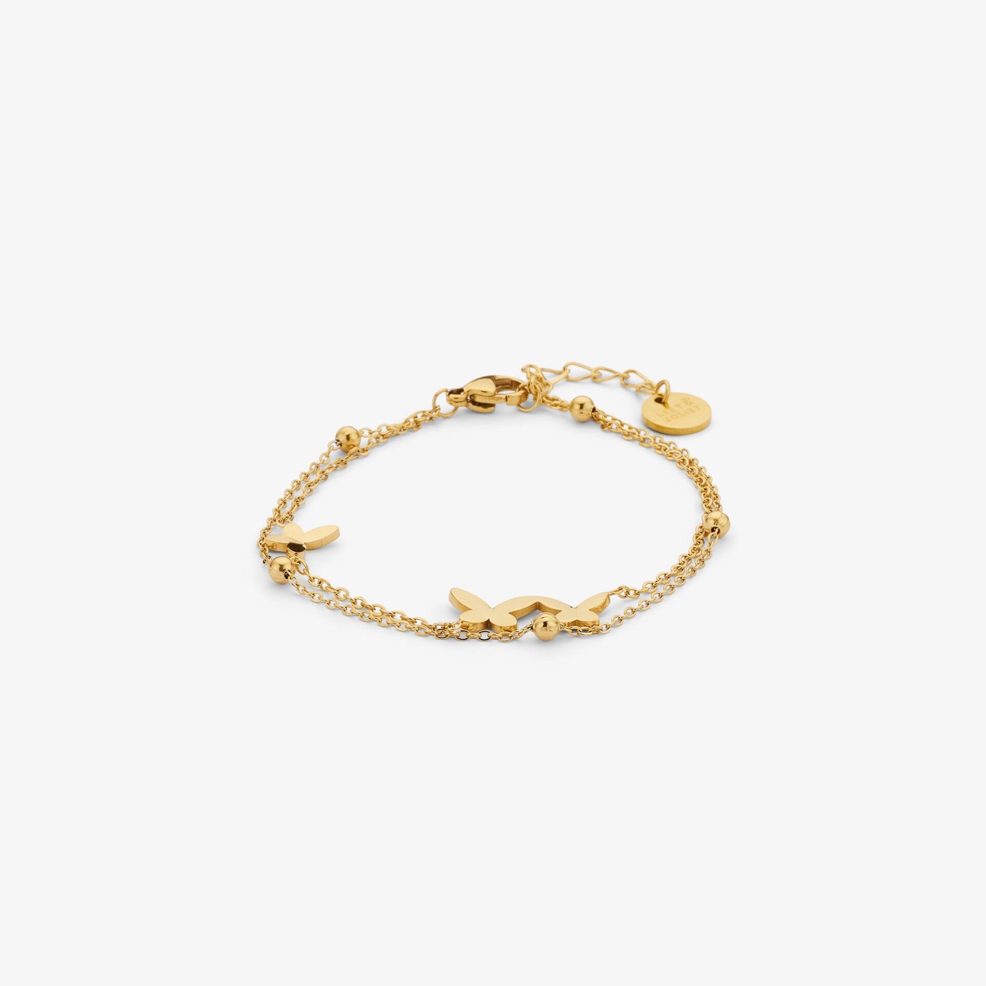 armband met vlinders J5228