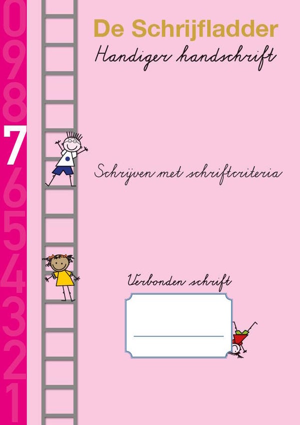 Schrift 7 Schrijven met schriftcriteria - verbonden schrift gr. 5 - set van 5