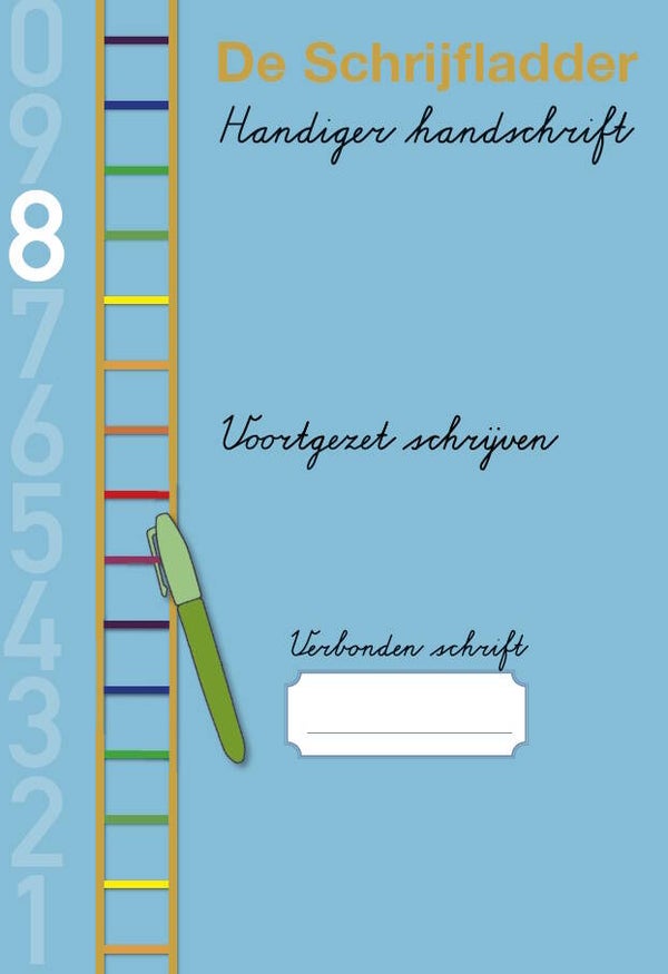 Schrift 8 Voortgezet schrijven - verbonden schrift gr. 6 - set van 5