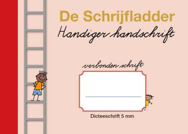 Dicteeschrift 5 mm - verbonden schrift gr. 3 & 4 - set van 5