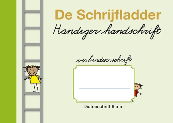 Dicteeschrift 6 mm - verbonden schrift gr. 3 - set van 5
