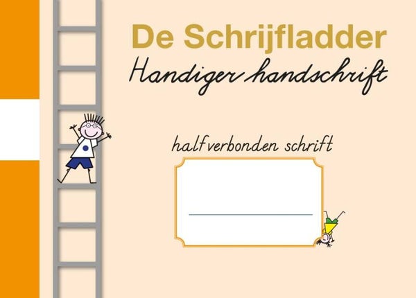 Dicteeschrift 5 mm - halfverbonden schrift gr. 3 & 4 - set van 5