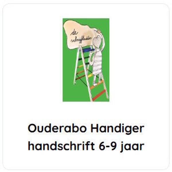 Ouderabonnement Handiger handschrift 6-9 jaar