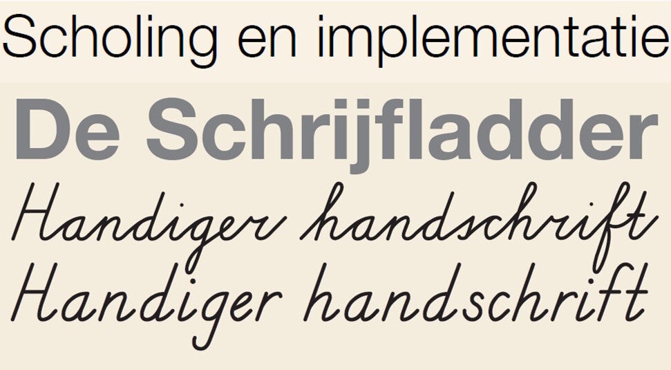 Scholing & implementatie  van de methode