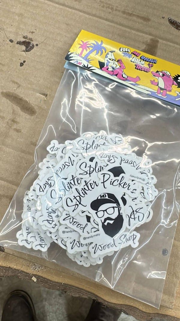 Splinter Pickers Sticker