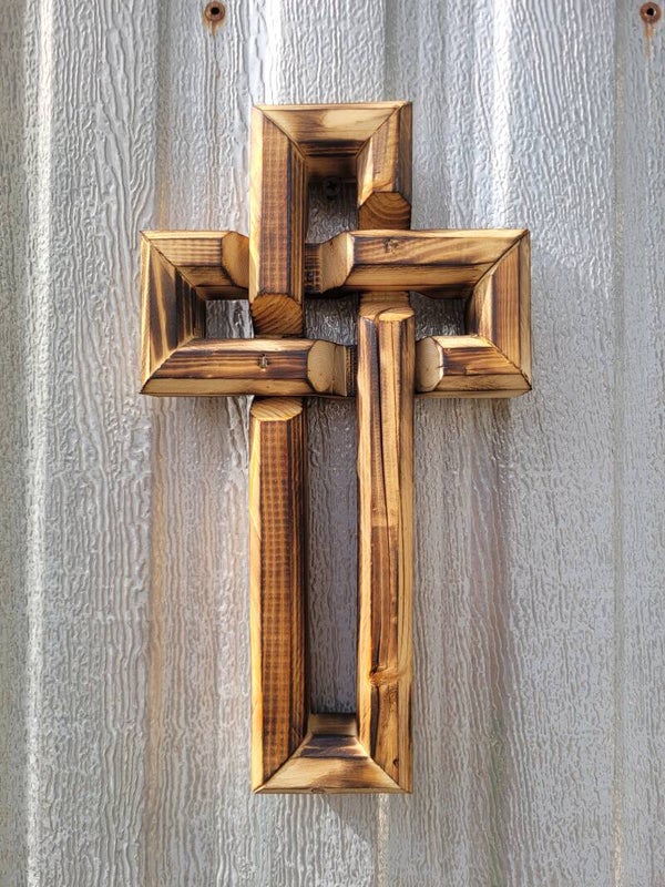Woven Wooden Cross