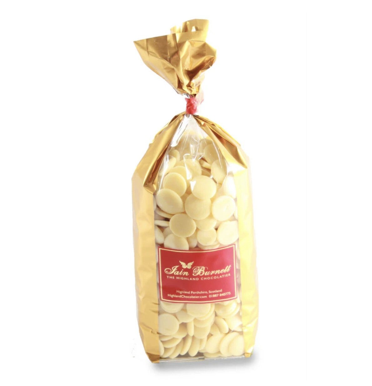 Large Bag of Chocolate Buttons, White