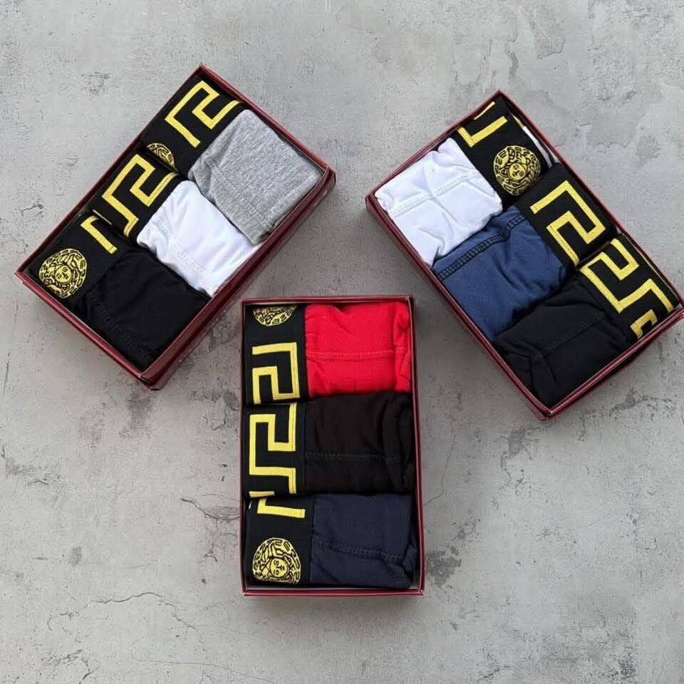 LOTS DE 100 PACKS DE 3 BOXERS