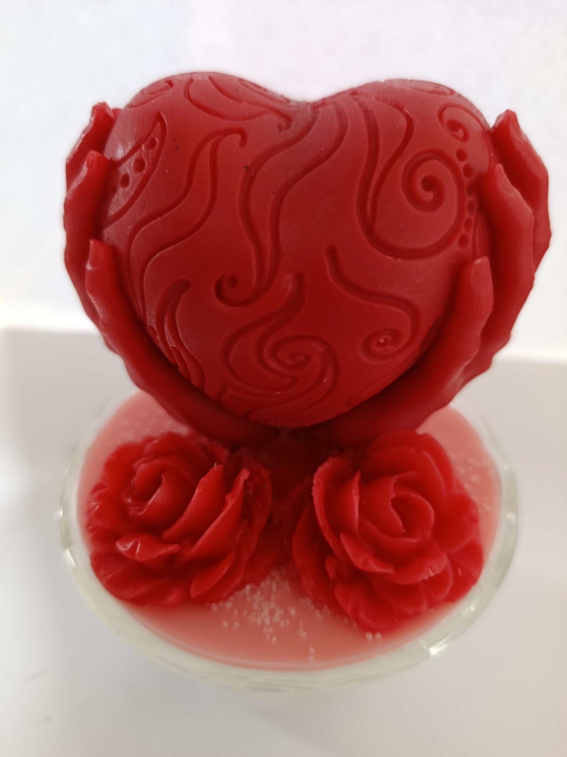 Coeur rouge sans mèche