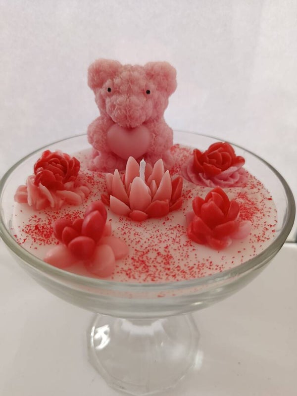 Coupelle fleur ourson n1