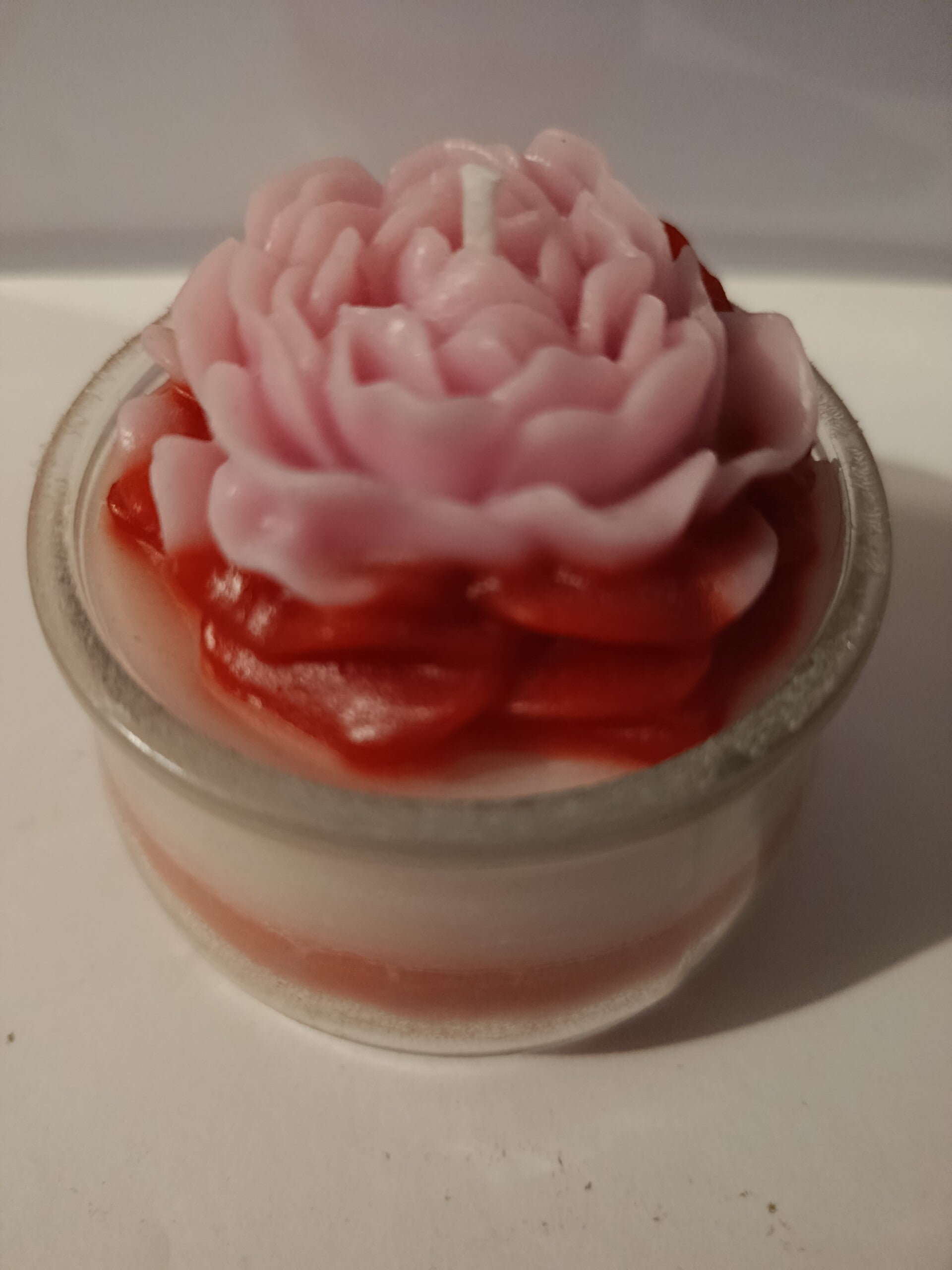 Fleur rouge/rose