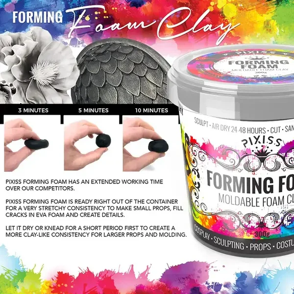 Pixiss Foam Clay - 300g