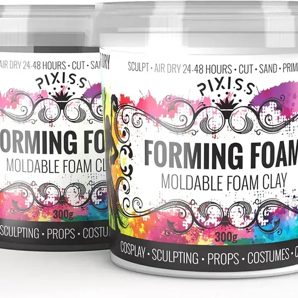 Duo Pack - Foam Clay - Zwart & Wit (2x300g) (PIxiss)