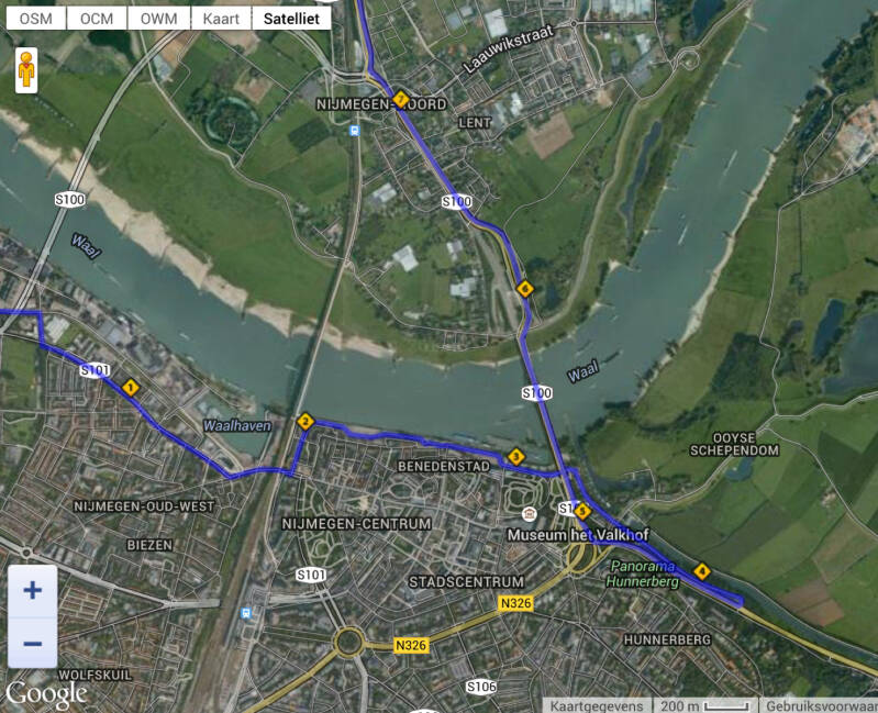 Liberation Tasforce Route - 21-09-2014 - Waalbrug Nijmegen