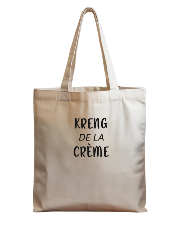 Totebag kreng de la crème