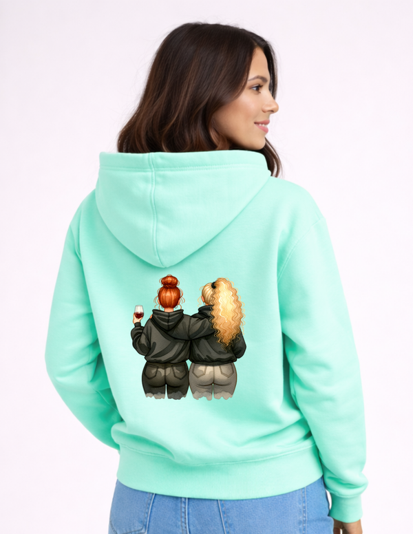 Roze hoodie bestie 3