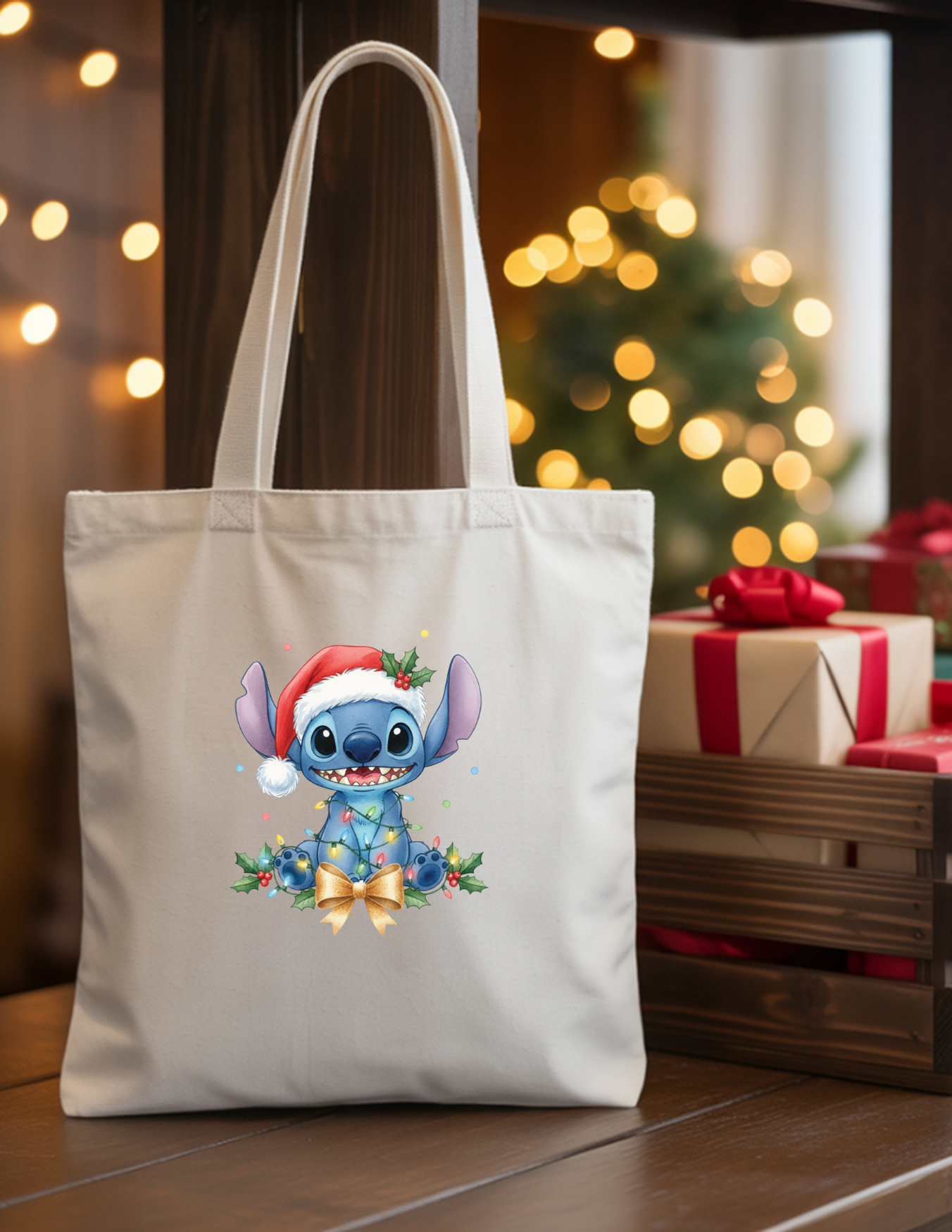 Totebag Stitch kerst