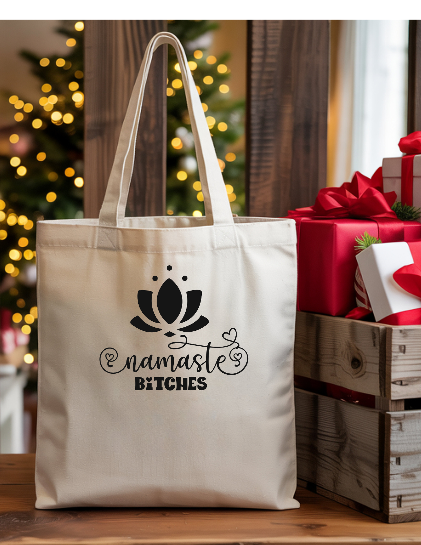 Totebag namaste bitches