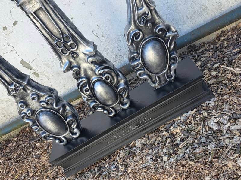 detail van 3D geprint bestek