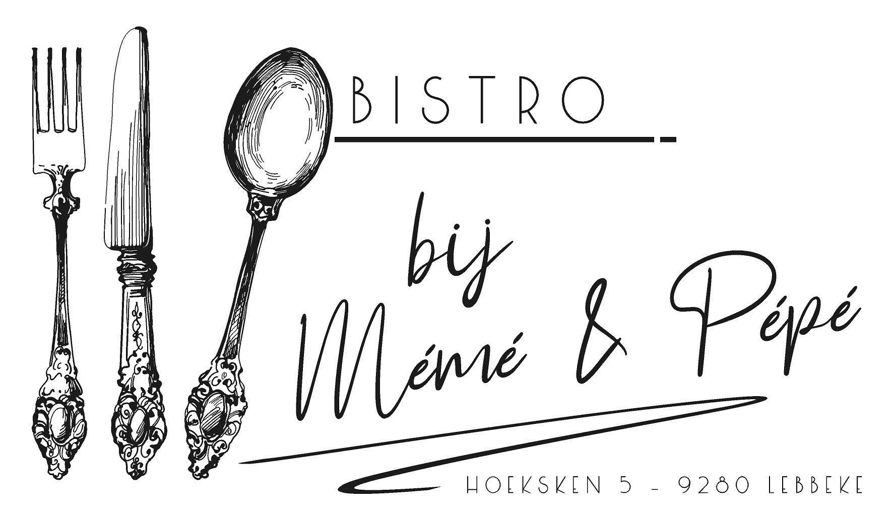 logo bistro meme & pepe te Lebbeke