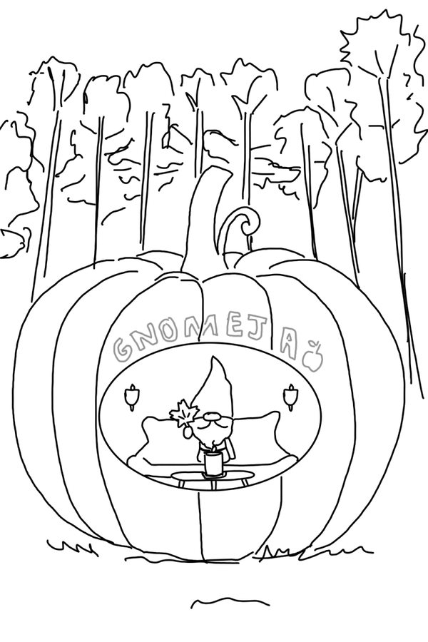 Gnomeja Coloring Pages