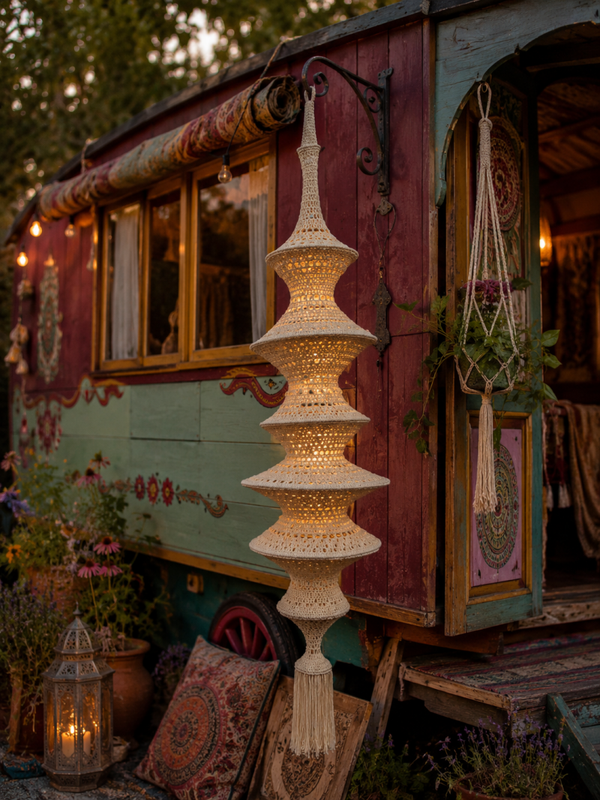 Ecru lamp
