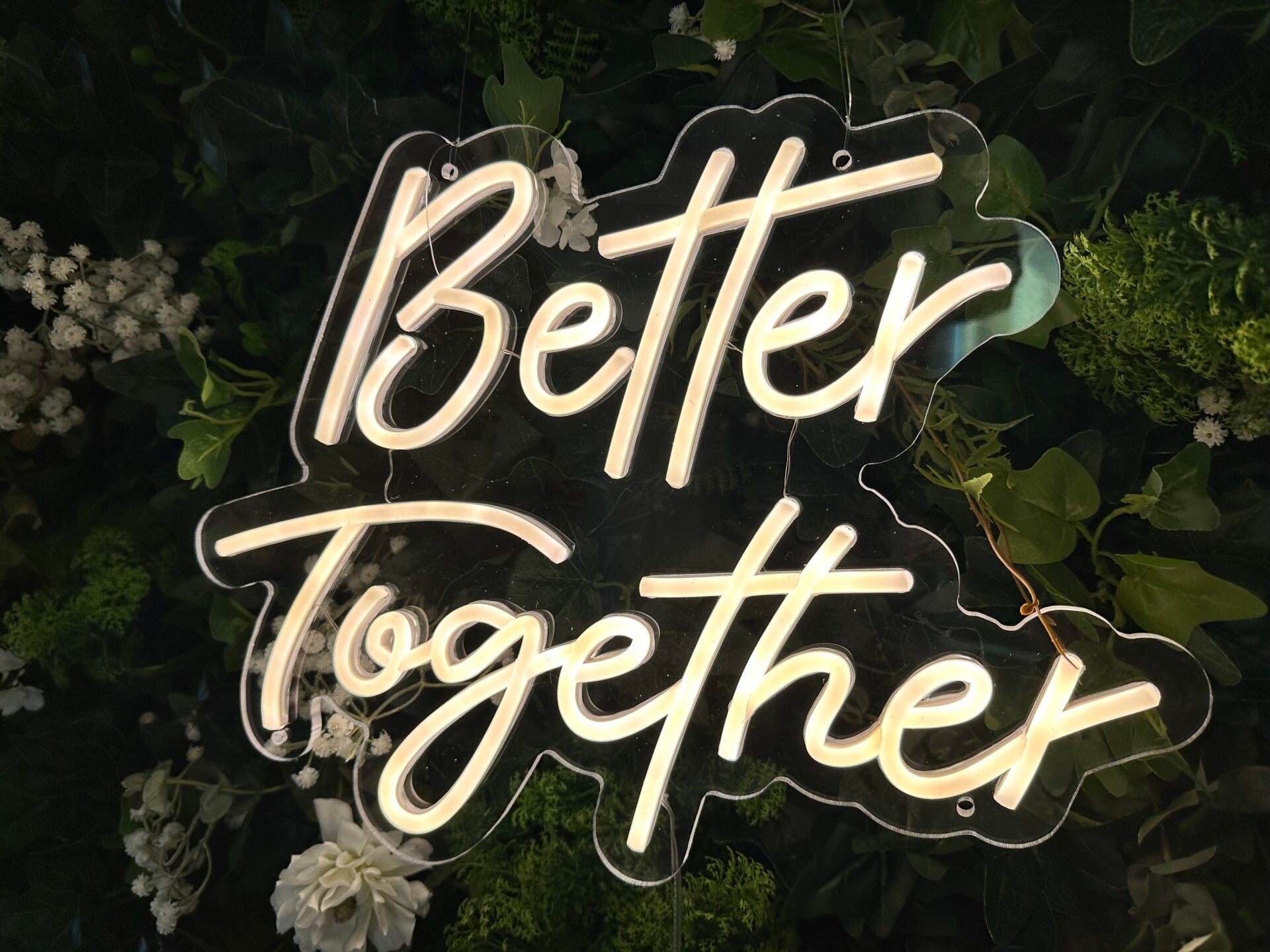 Better Together Neon Sign
