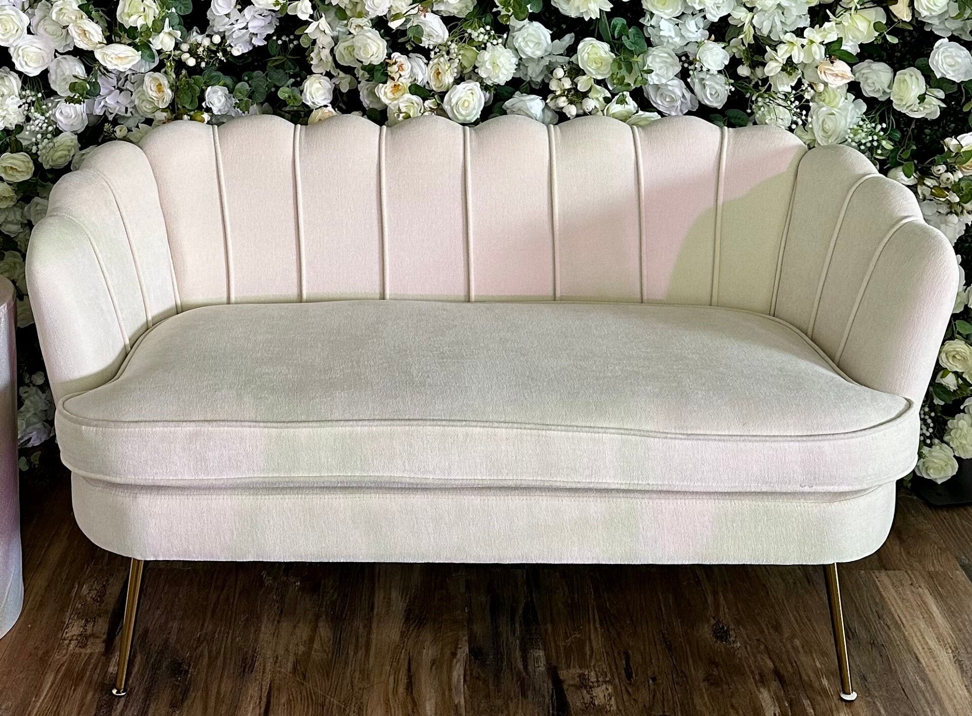 Cream Settee