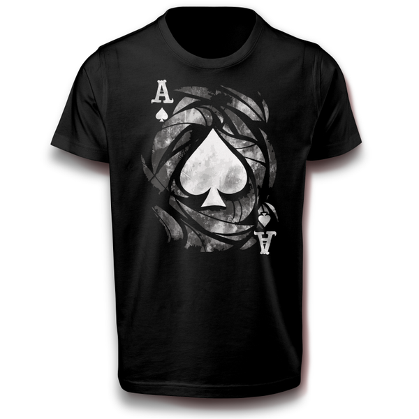 Pik Ass B&C T-Shirt 134 - 3XL Baumwolle As Asse Karte Spaß Lustig Geschenkidee