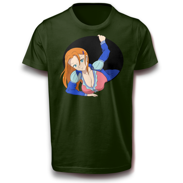 Anime Frau Frauenpower comic fun T-Shirt 122 - 3XL 100% Baumwolle Japan Spaß Lustig Geschenkidee