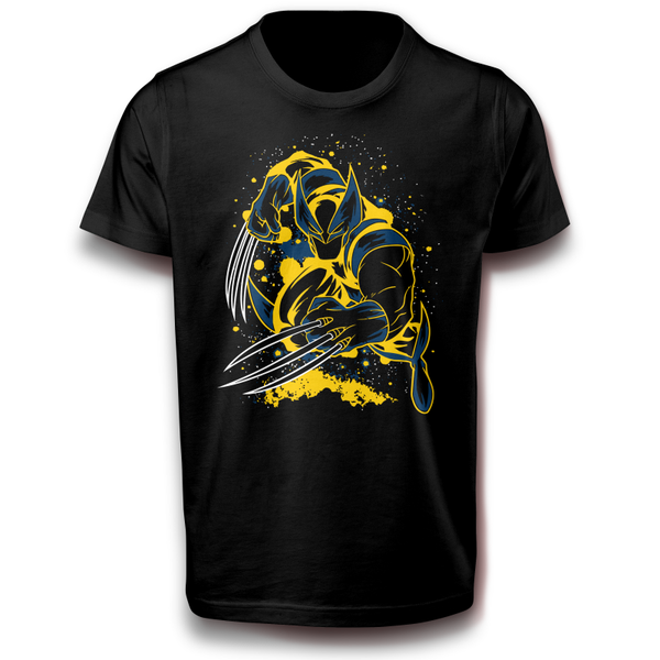 Helden Comic 90er Jahre Wolf Lustig Spaß T-Shirt 122 bis 3XL 100% Baumwolle Geschenkidee