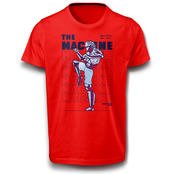 Roboter Kampfmaschine Humanoider Cyberpunk T-Shirt 122 - 3XL Baumwolle Boxen Sport Kampf Spaß Lustig