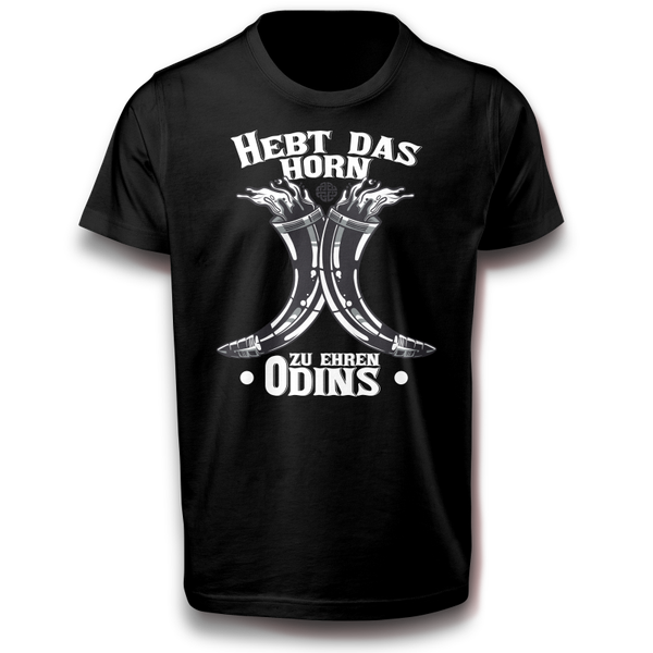 Odins Ehre Nordisch Wikinger Frauen Männer B&C T-Shirt 122 - 3XL 100% Baumwolle Walhalla