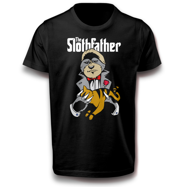 Sloth father's day T-Shirt Design 152 - 3XL 100% Baumwolle Pate parodie Spaß Lustig Geschenkidee