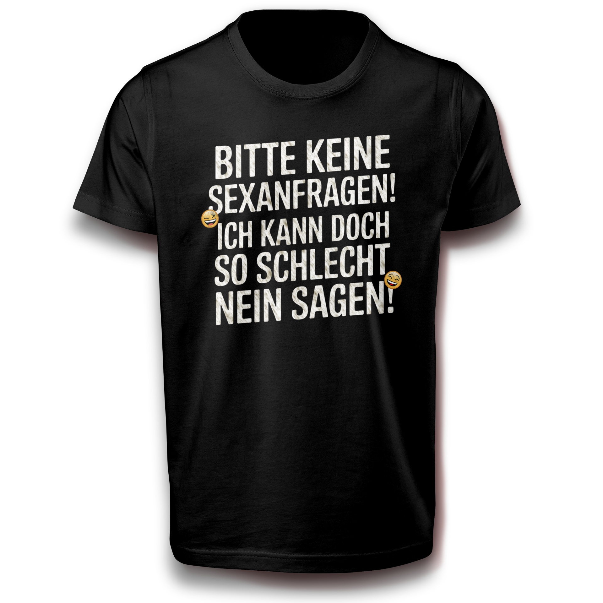 Lustiges T-Shirt Spruch „Bitte keine Sexanfragen!“ frecher Gag für Erwachsene