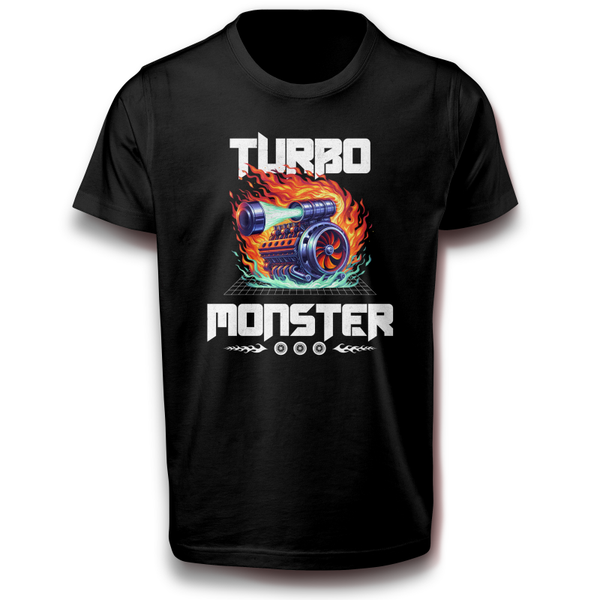 Turbo Monster T-Shirt - Das perfekte Shirt für Motorsport-Fans!