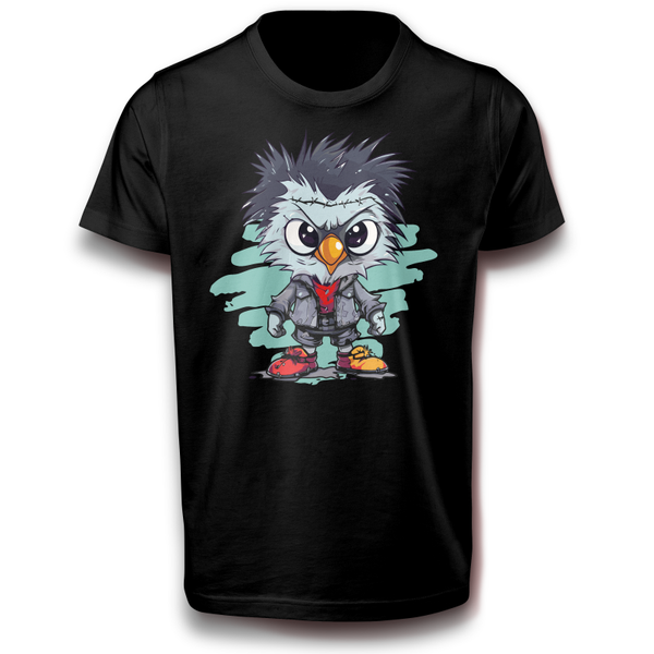 Frankenstein Huhn Hahn Zombie Haushuhn Fun T-Shirt 122 - 3XL Baumwolle Spaß Lustig