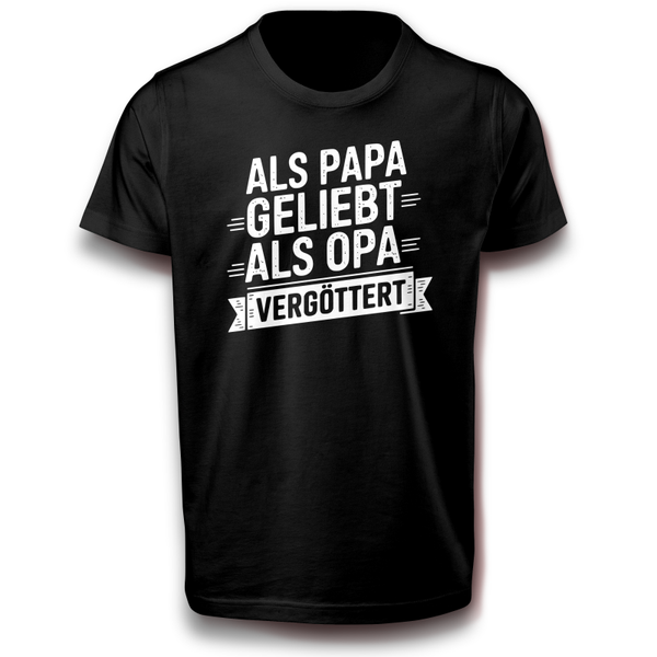 Vatertags T-Shirt Geschenk für Opa 💥 Stolz Liebe & Humor auf einem Shirt!