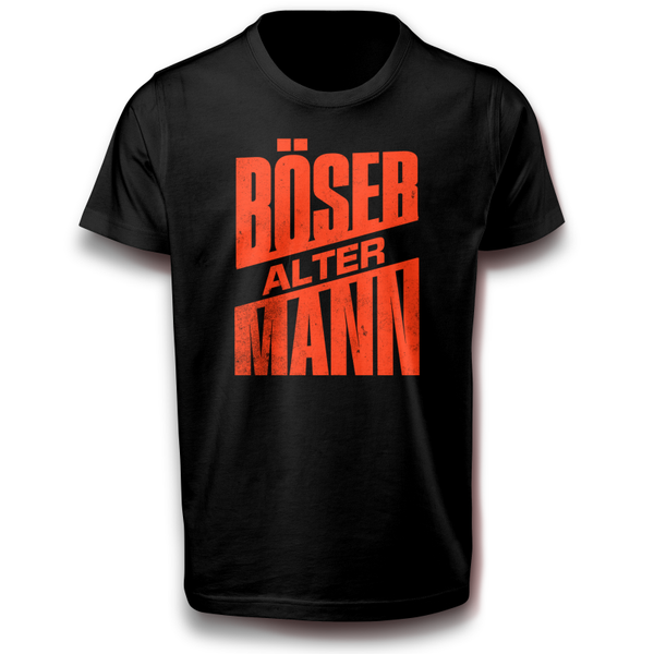 BÖSER ALTER MANN T-Shirt - Rebellisches Humorvolles Statement-Shirt