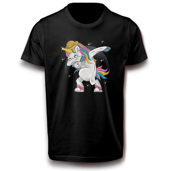 Tanzendes Einhorn Party T-Shirt Lustig & Einzigartig Cooles Dance Shirt für Fans