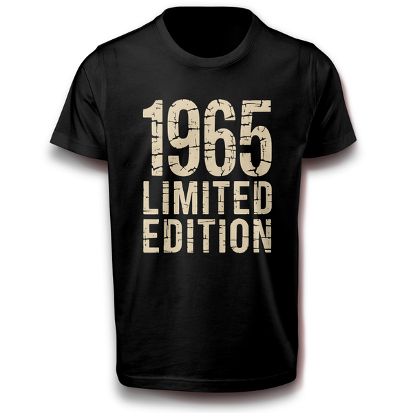 T-Shirt 1965 Limited Edition Vintage Jahrgang Geburtstagsgeschenk Herren