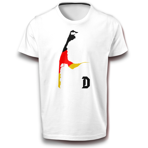 Nordsee Inseln Sylt Witzig Humor Fun Döp D T-Shirt weiß 122 - 3XL Baumwolle