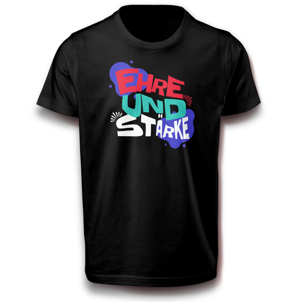 Ehre und Stärke T-Shirt - Motivation, Energie und Stil vereint!