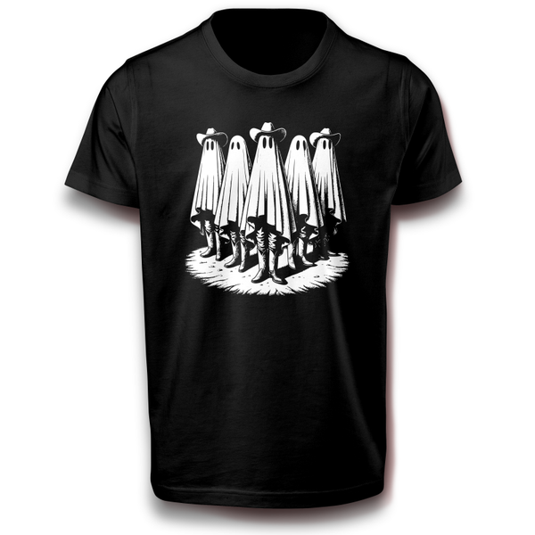 Ghost Cowboys T-Shirt Geister im Western-Look für Halloween