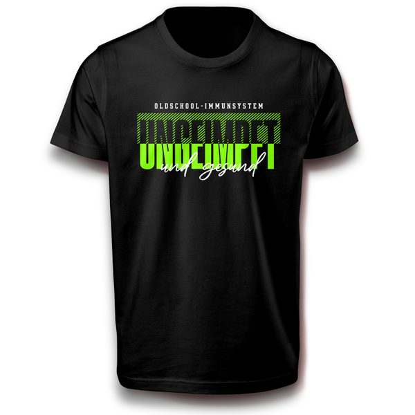 Oldschool Immun System T-Shirt Ungeimpft und Gesund - Natürlich stark